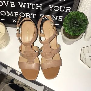 Tan wedges